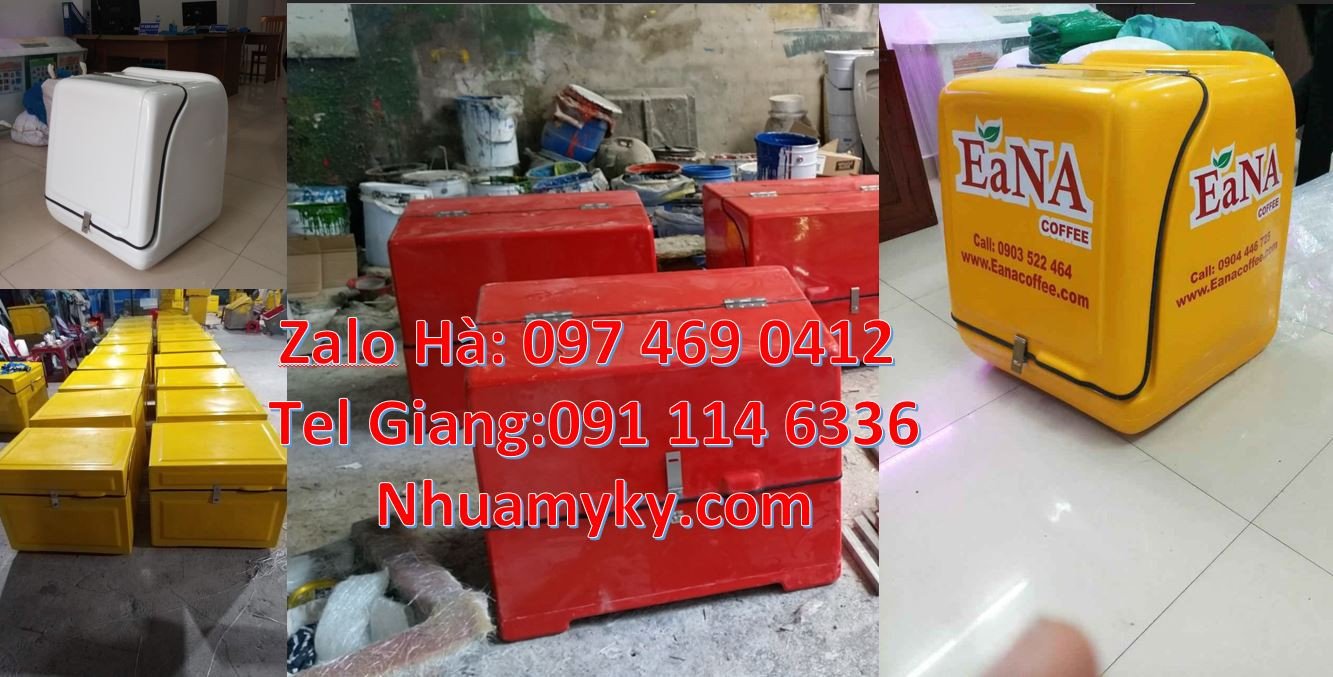 giá thùng giao hàng,thùng giữ nhiệt xe máy,thùng giao hàng đồ ăn uống