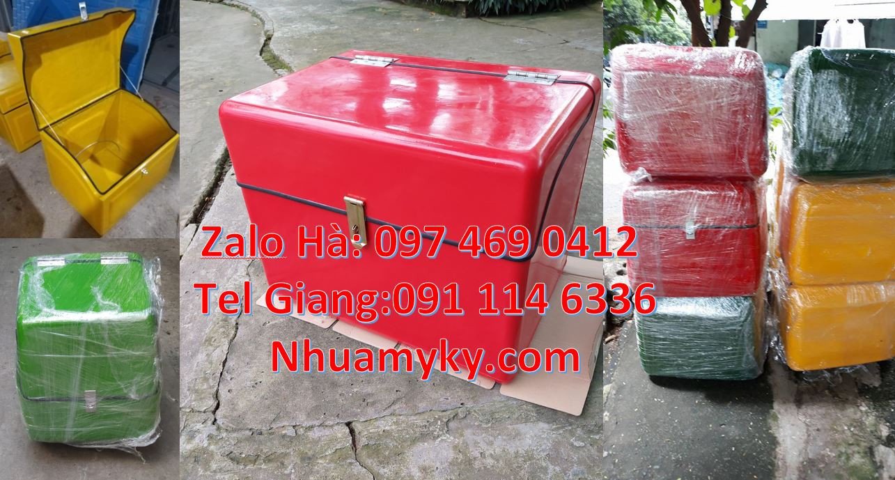 giá thùng giao hàng,thùng giữ nhiệt xe máy,thùng giao hàng đồ ăn uống