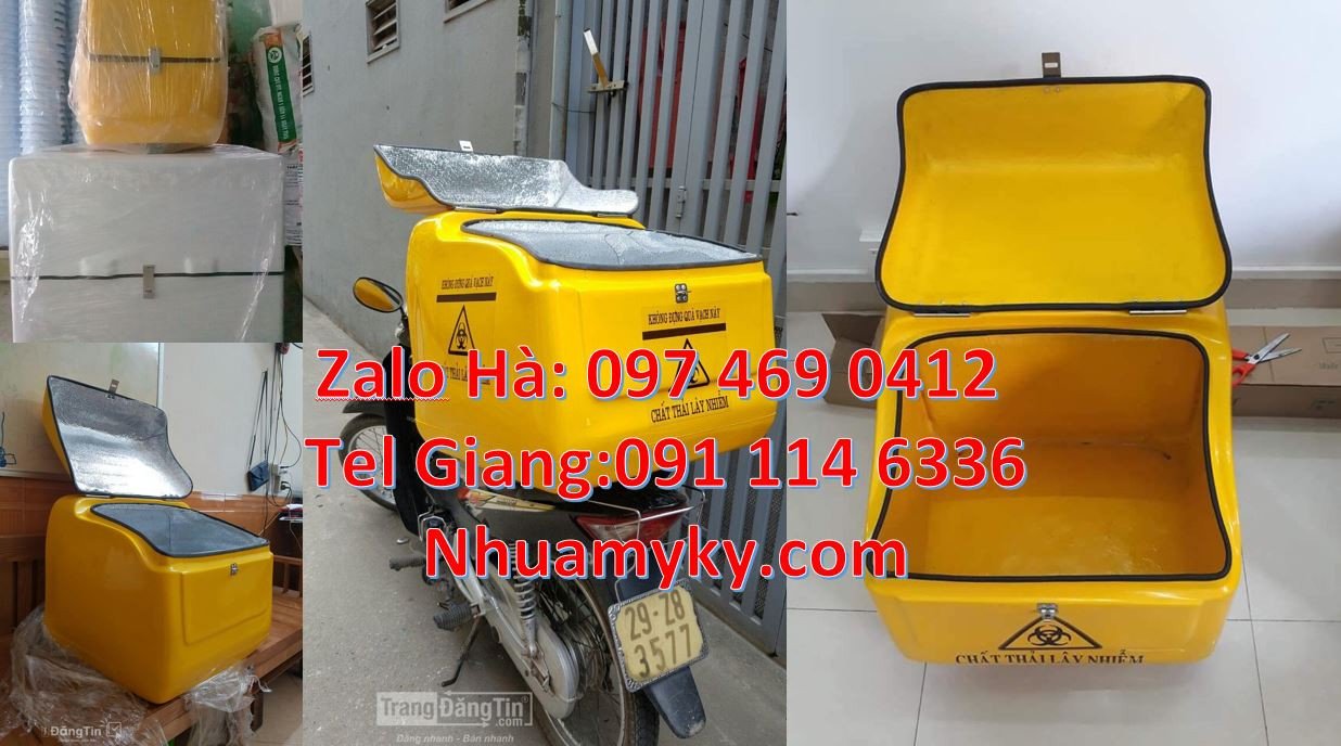 giá thùng giao hàng,thùng giữ nhiệt xe máy,thùng giao hàng đồ ăn uống