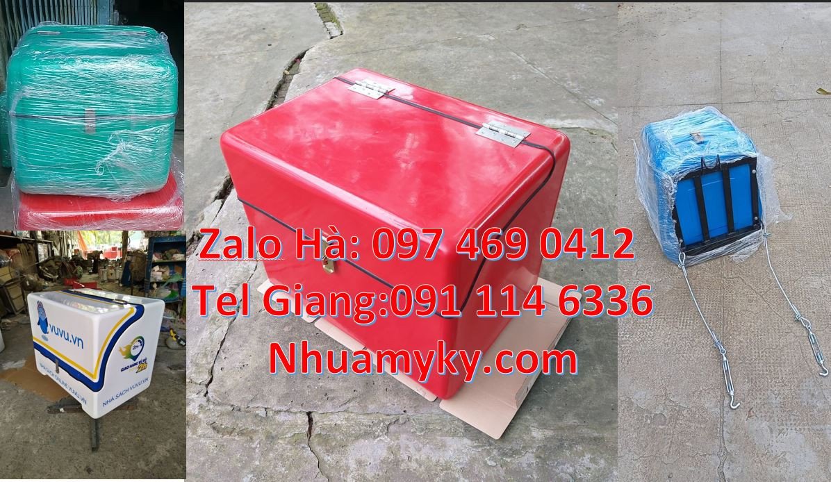 giá thùng giao hàng,thùng giữ nhiệt xe máy,thùng giao hàng đồ ăn uống