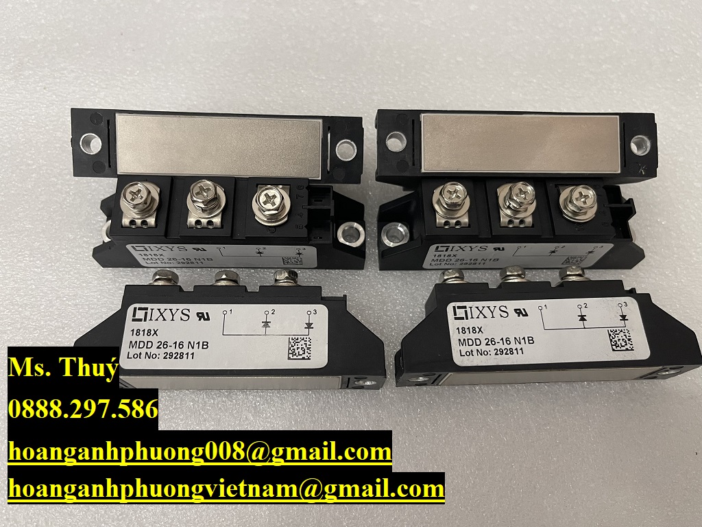 Hàng sẵn kho  Diot IXYS MDD 26-16N1B  Mới 100%