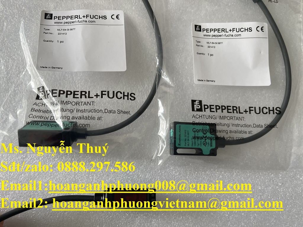 Cảm biến Pepperl+Funchs ML7-54-G-3877  BH 12 tháng
