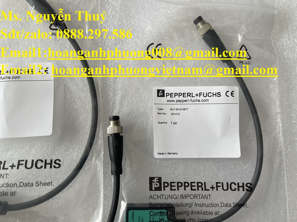 Cảm biến Pepperl+Funchs ML7-54-G-3877  BH 12 tháng