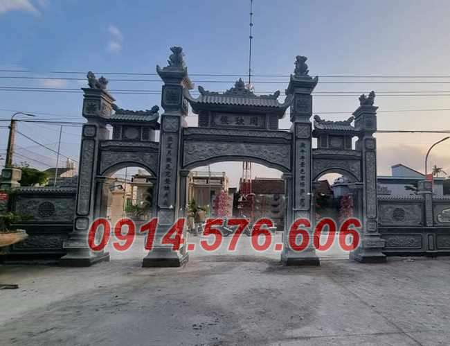 98+ mẫu trụ cổng đá nguyên khối đẹp bán bình thuận
