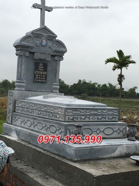 Mẫu mộ đá công giáo để tro cốt đẹp bán tại an giang bạc liêu