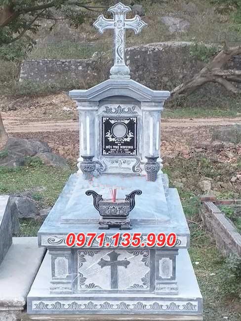 Mẫu mộ đá công giáo để tro cốt đẹp bán tại bình phước bình dương