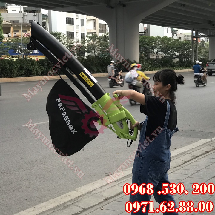 [ Khuyến mại ] Máy thổi lá hút bụi chạy điện thân thiện với môi trường