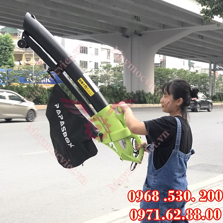 [ Khuyến mại ] Máy thổi lá hút bụi chạy điện thân thiện với môi trường