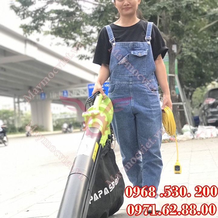 [ Khuyến mại ] Máy thổi lá hút bụi chạy điện thân thiện với môi trường