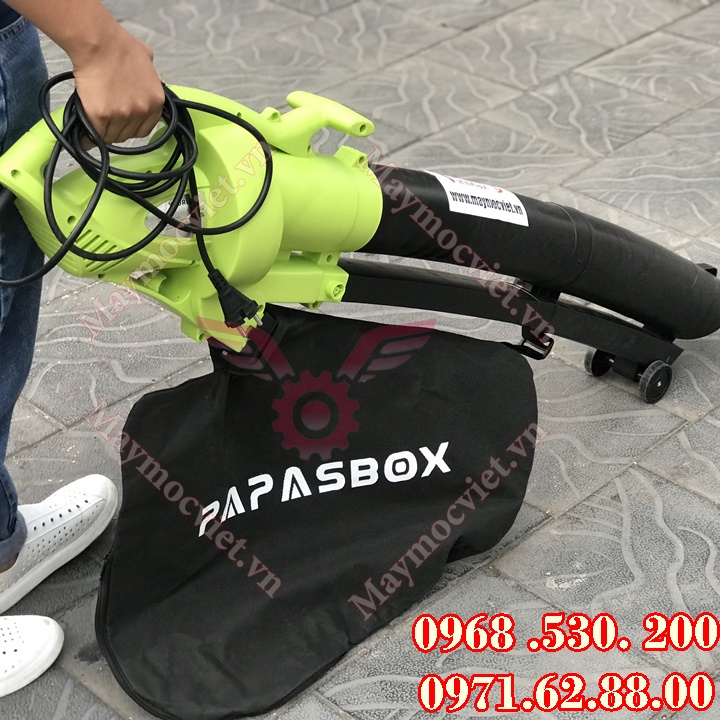 [ Khuyến mại ] Máy thổi lá hút bụi chạy điện thân thiện với môi trường