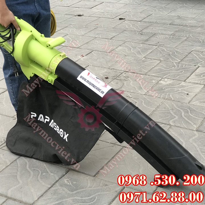 [ Khuyến mại ] Máy thổi lá hút bụi chạy điện thân thiện với môi trường