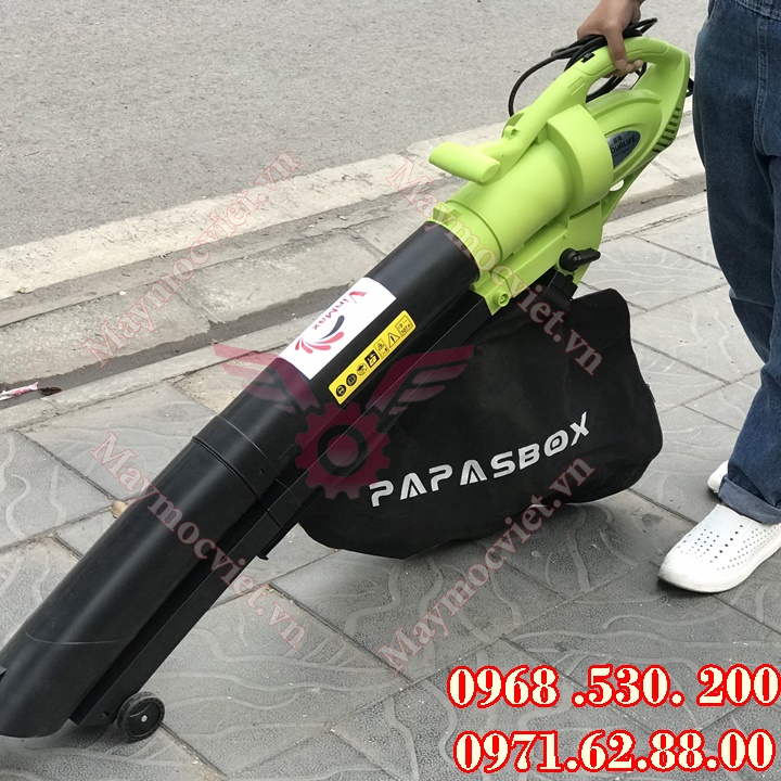 [ Khuyến mại ] Máy thổi lá hút bụi chạy điện thân thiện với môi trường