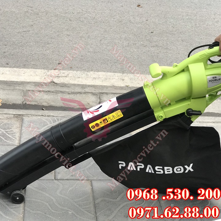 [ Khuyến mại ] Máy thổi lá hút bụi chạy điện thân thiện với môi trường