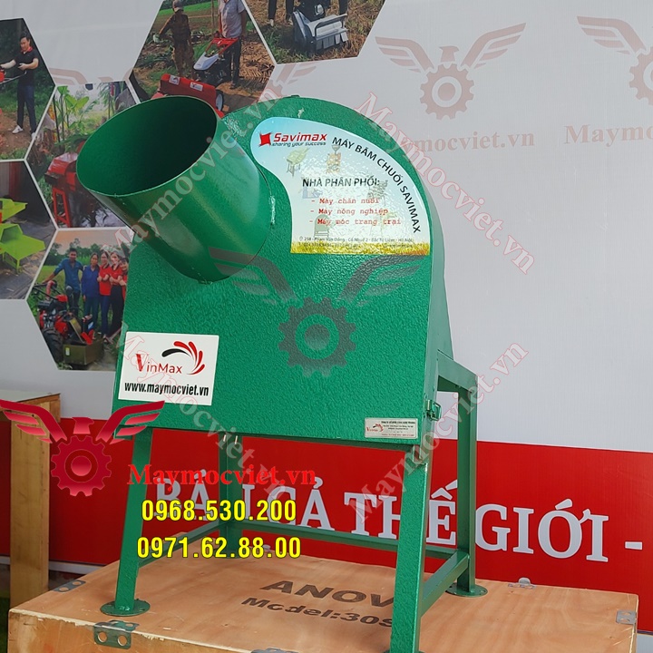 Máy thái chuối mịn cả cây cho gia súc gia cầm