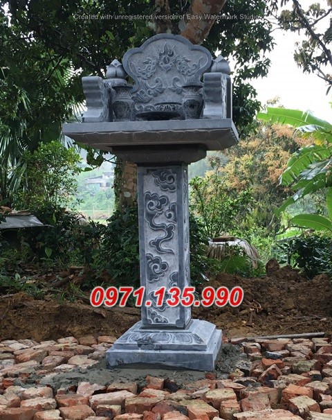 Mẫu cây hương đá thờ ngoài trời đẹp bán tại yên bái hà giang