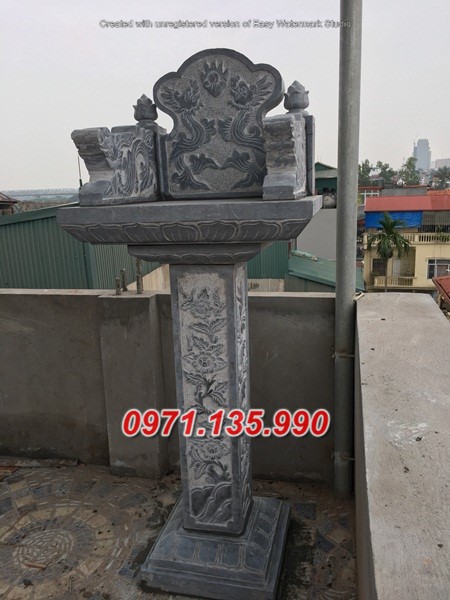 Mẫu cây hương đá thờ ngoài trời đẹp bán tại yên bái hà giang