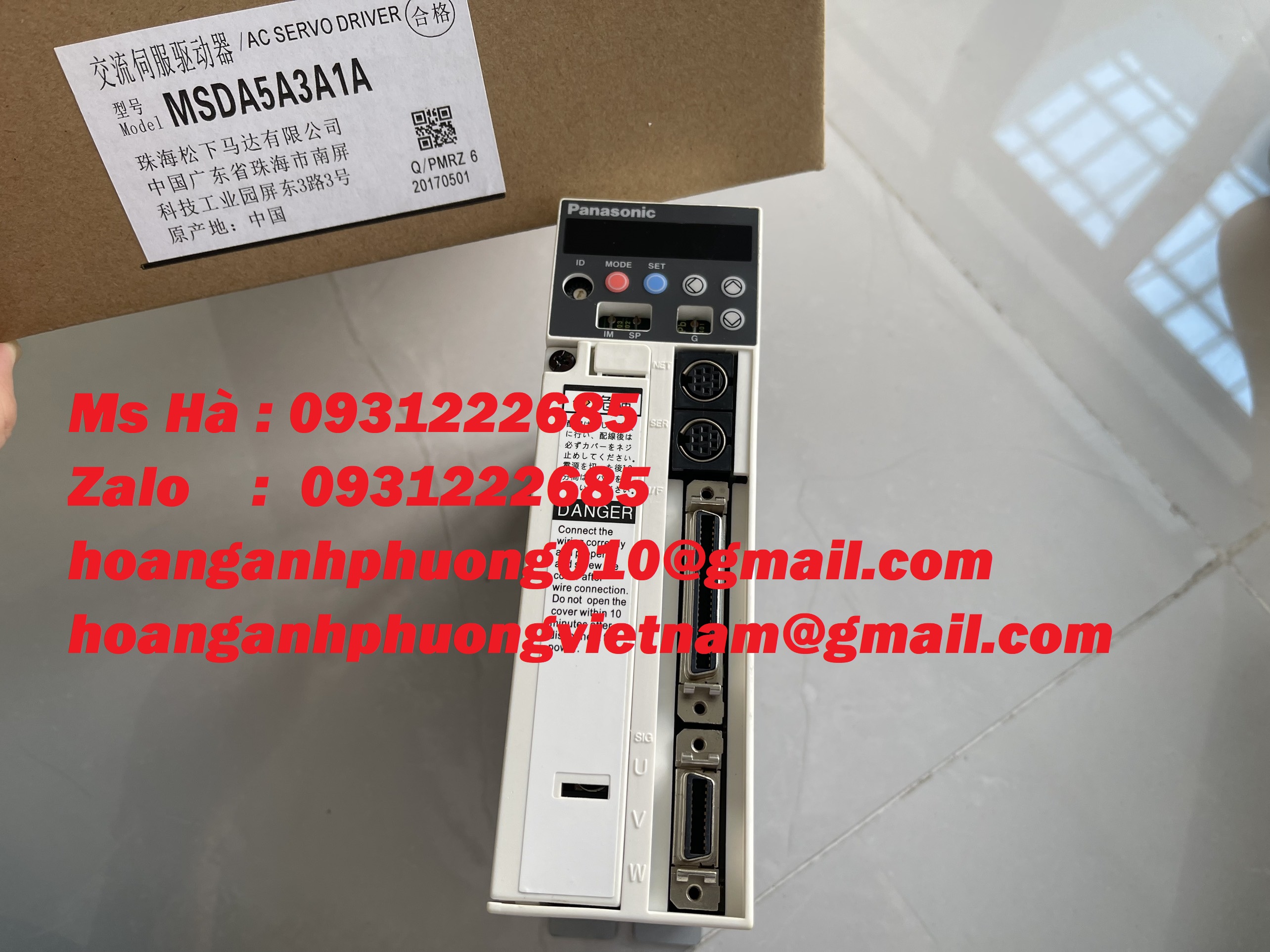 Bộ driver MSDA5A3A1A panasonic - Hoàng Anh Phương