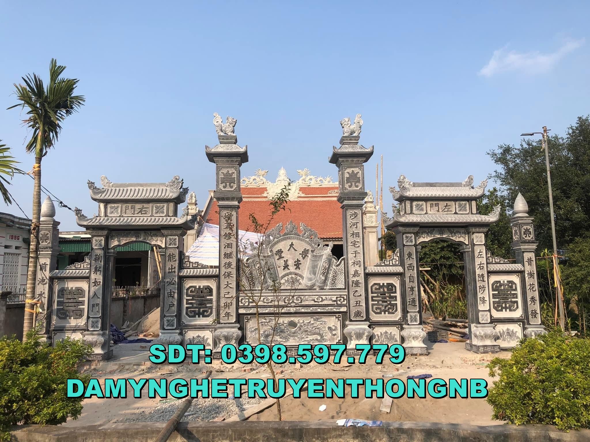 +68 hình ảnh cổng tam quan đá được ưa chuộng nhất 2023