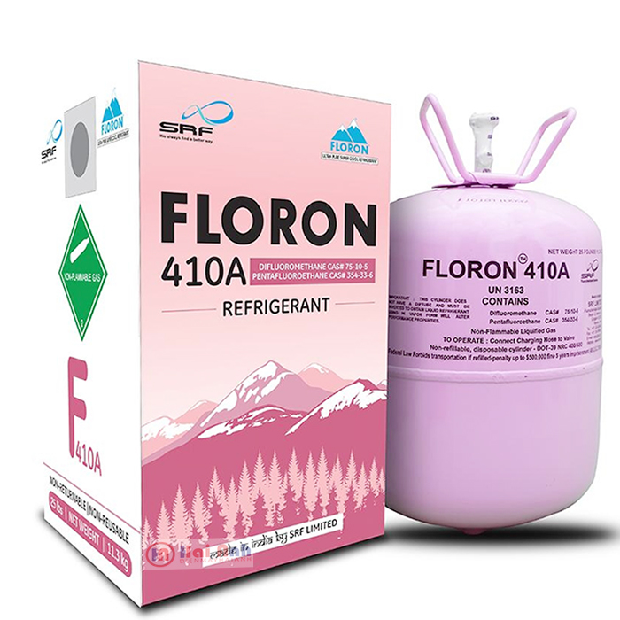 Gas lạnh Ấn Độ R410 LOẠI 11.3KG tại Tân Phú