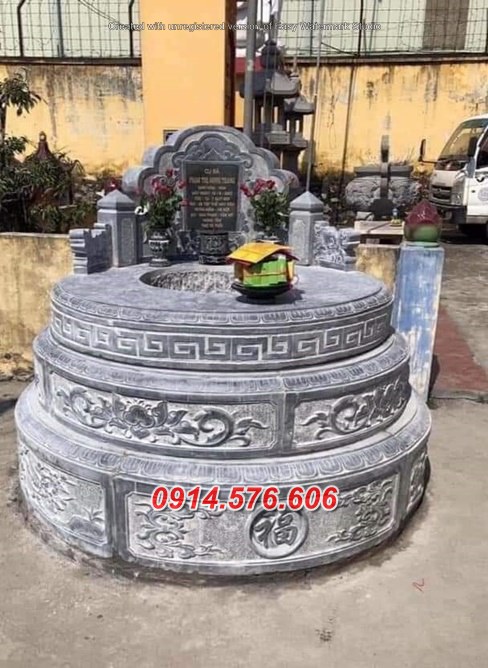 09+ xây mộ bằng đá quây đẹp bán lâm đồng