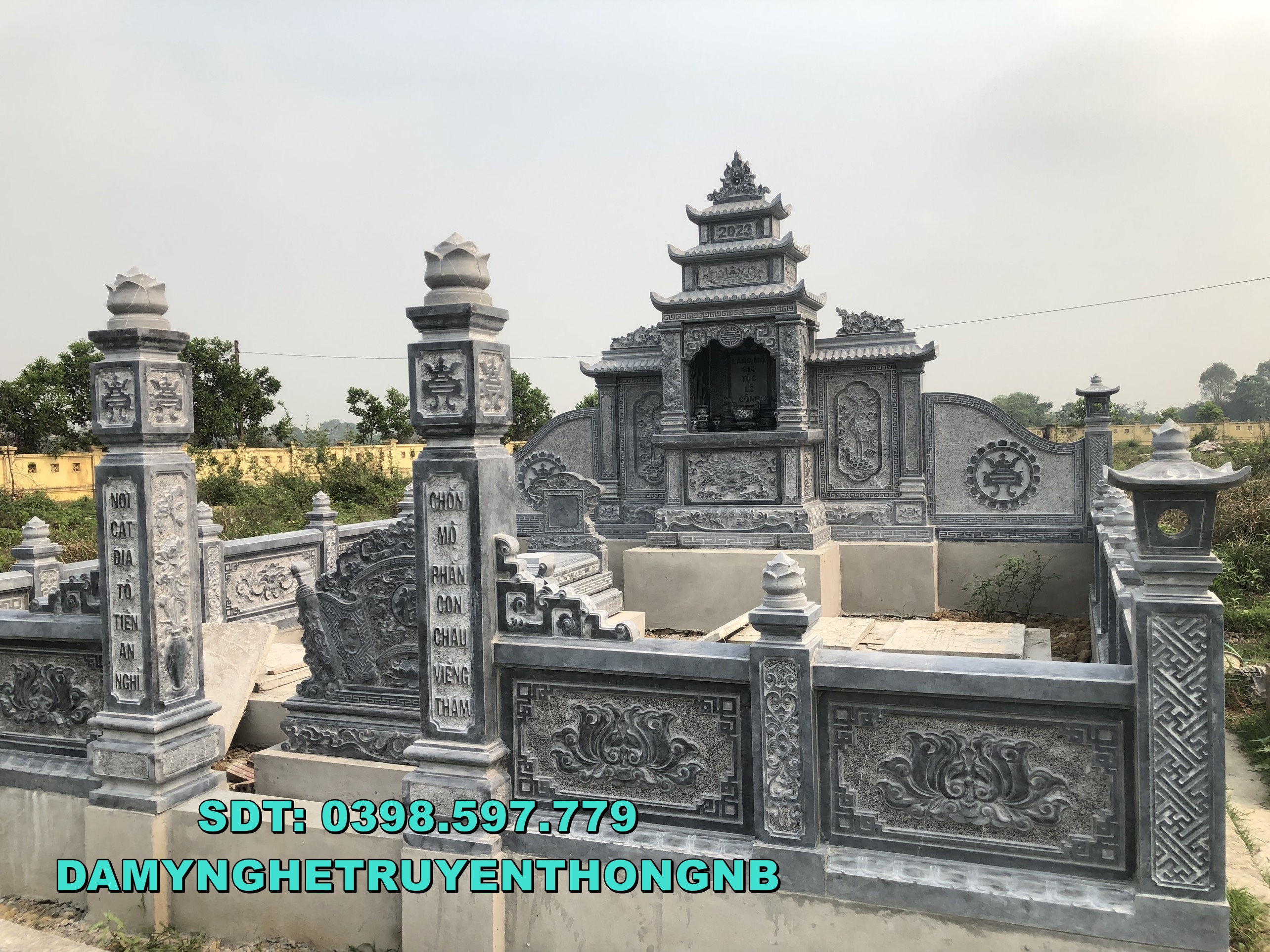 nên xây lăng thờ đá đẹp phú thọ chuẩn phong thuỷ