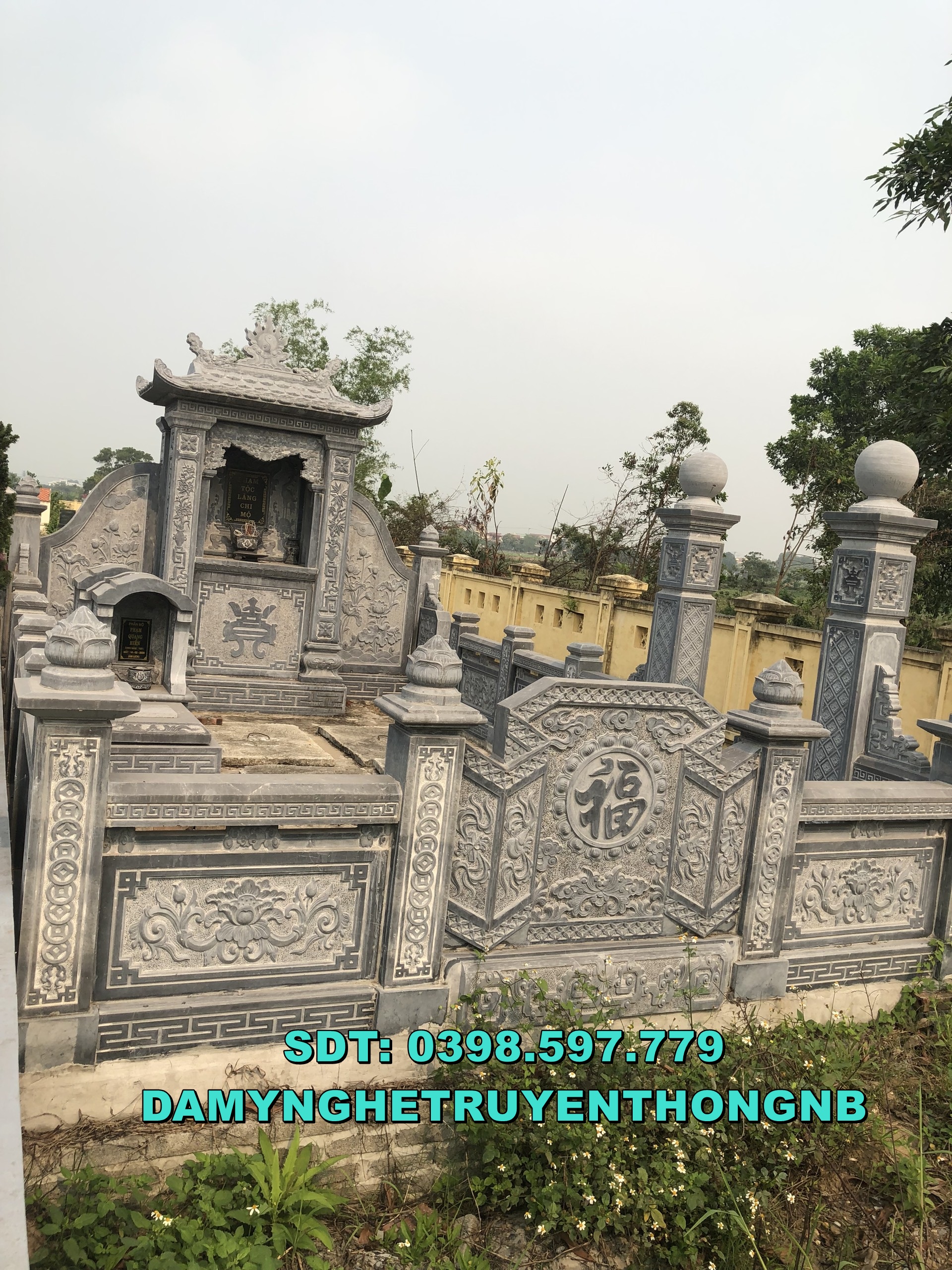 nên xây lăng thờ đá đẹp phú thọ chuẩn phong thuỷ