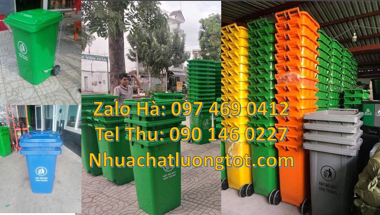 thùng rác đạp chân 240l,thùng rác 120l nắp hở,thùng đựng rác 240l màu