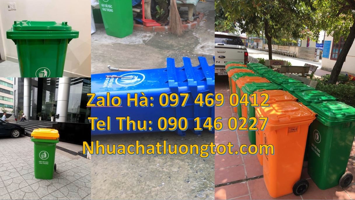 thùng rác đạp chân 240l,thùng rác 120l nắp hở,thùng đựng rác 240l màu