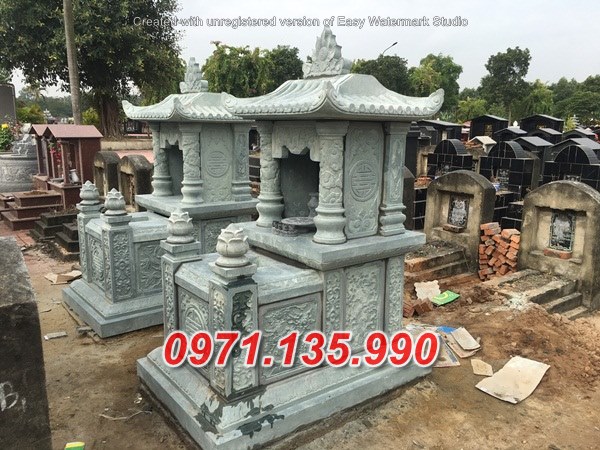 Mẫu mộ bằng đá đẹp bán tại hà tĩnh cao bằng - mộ tự ngai mộ đơn giản