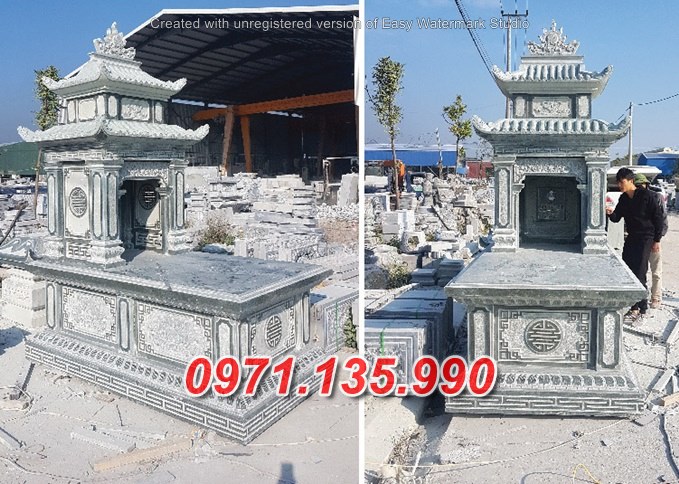 Mẫu mộ đá đẹp bán tại nam định - mộ đá chụp úp quây bán kon tum