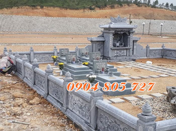 Thiết kế lắp đặt lăng mộ đá đẹp tại Trà Vinh