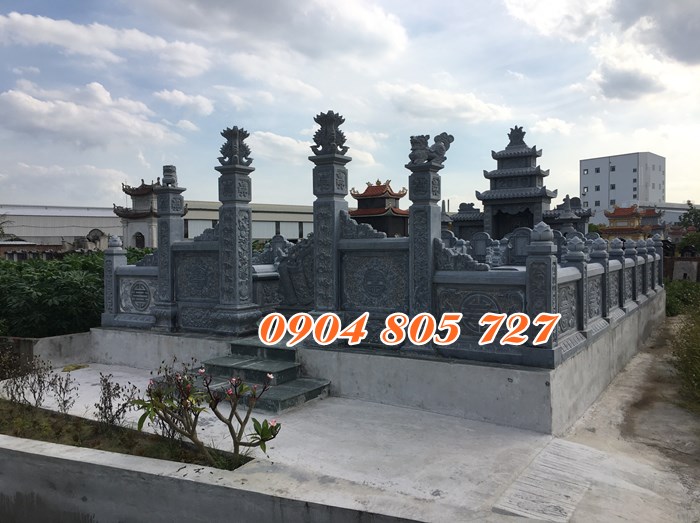 Thiết kế lắp đặt lăng mộ đá đẹp tại Trà Vinh