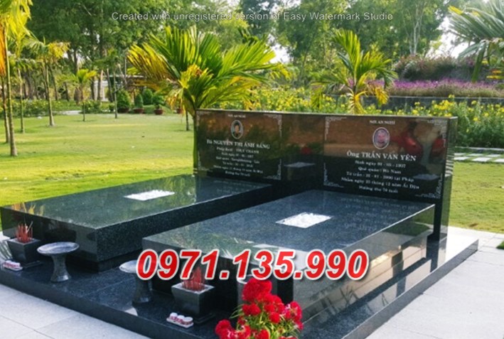 Mẫu mộ đá có mái và không mái đẹp bán tại bình dương tuyên quang