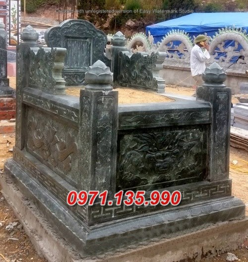 Mẫu mộ đá có mái và không mái đẹp bán tại bạc liêu sơn la