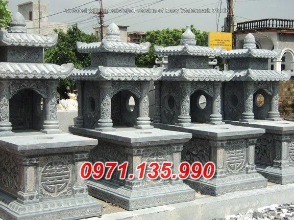 Mẫu mộ đá có mái và không mái đẹp bán tại bạc liêu sơn la