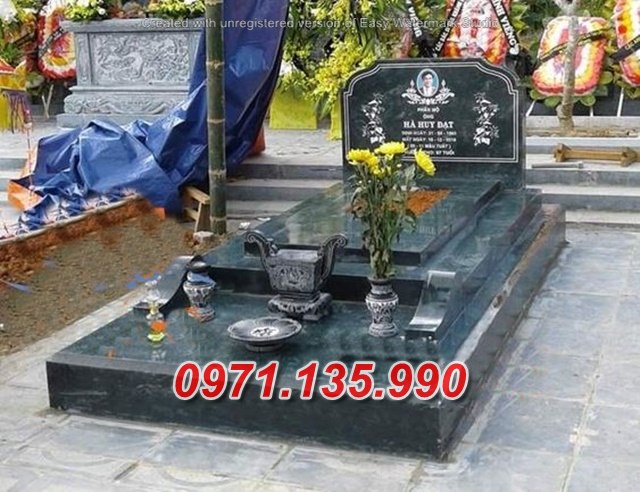 Mẫu mộ bằng đá có mái và không mái đẹp bán tại bến tre lai châu