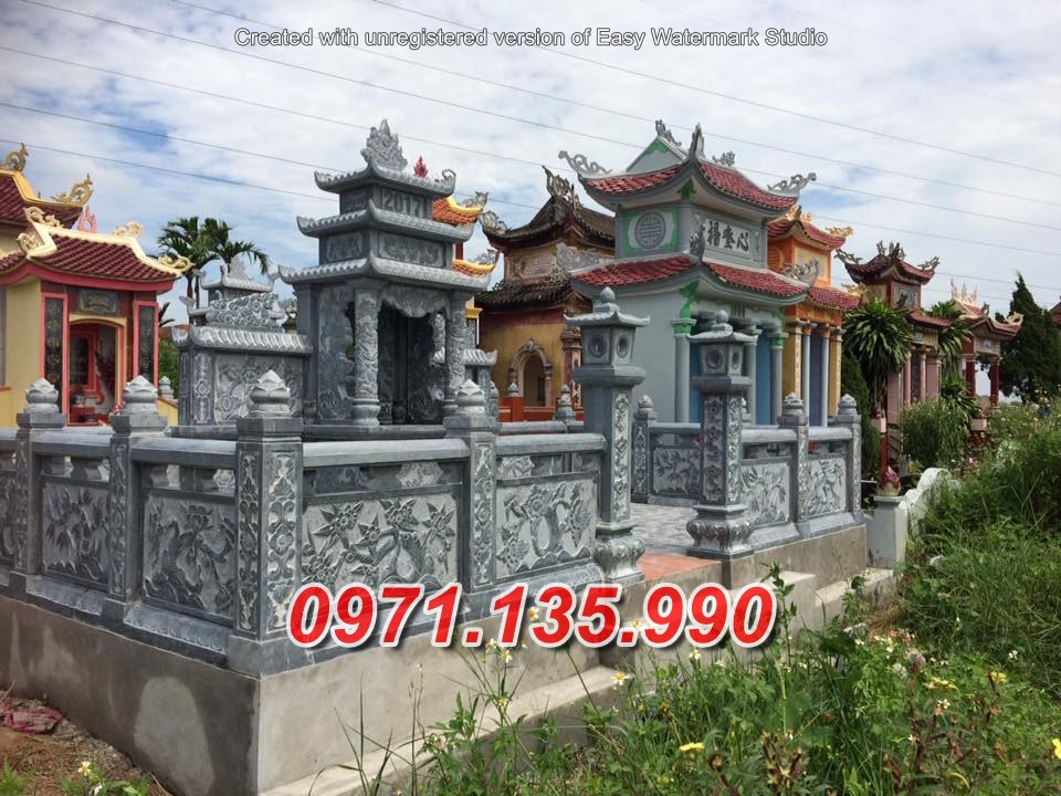 Mẫu lăng mộ bằng đá đẹp gia tộc dòng họ bán tại đắk nông