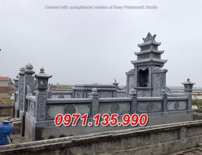 Mẫu lăng mộ bằng đá đẹp gia tộc dòng họ bán tại đắk nông