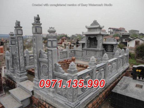 Mẫu lăng mộ bằng đá đẹp gia tộc dòng họ bán tại đắk nông