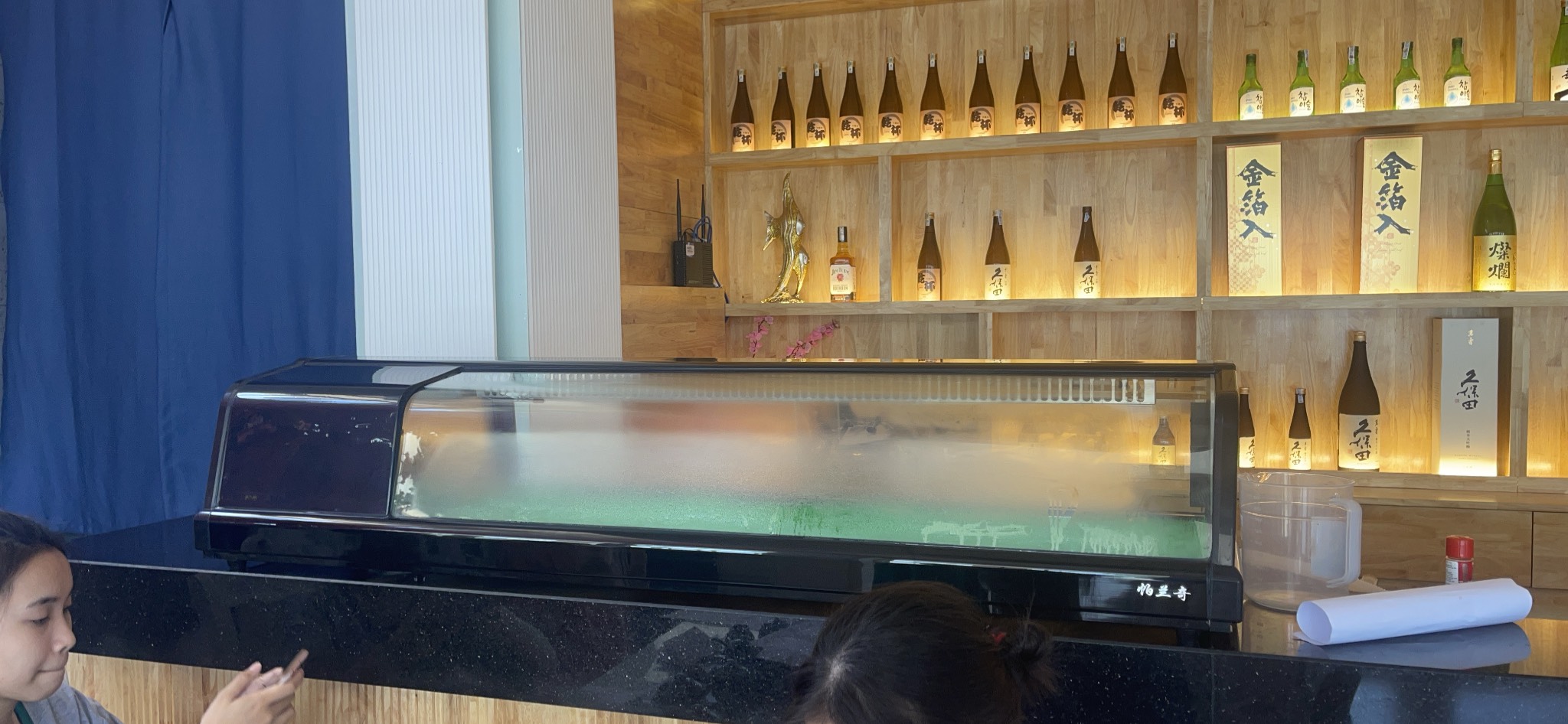 Tủ trưng bày shushi- tủ mát sashimi 1m2-1m5-1m8