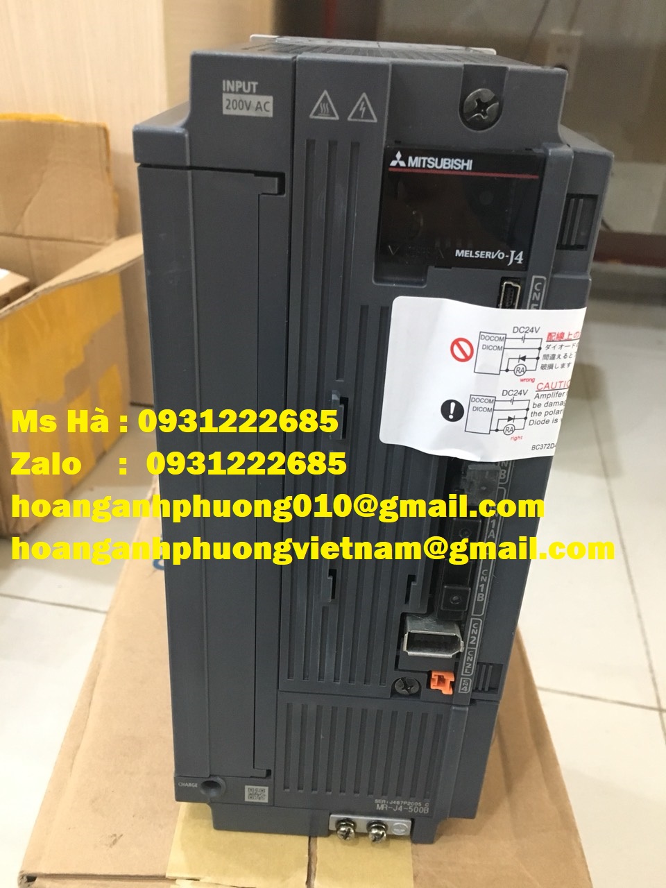 Điều khiển động cơ MR-J4-500B mitsubishi giá cạnh tranh toàn quốc