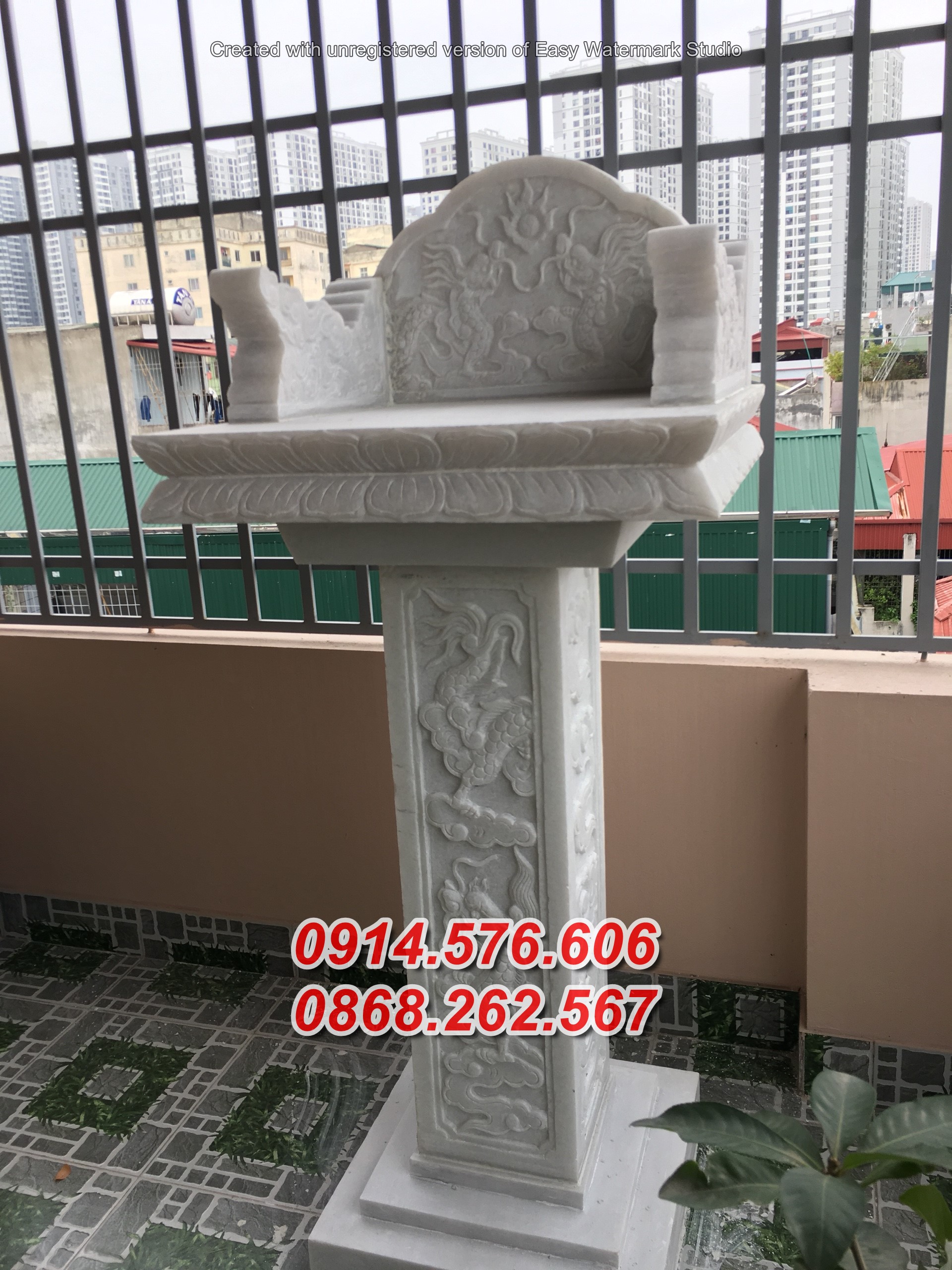 tp hồ chí minh bàn thờ ông thiên bằng đá đẹp bán sài gòn