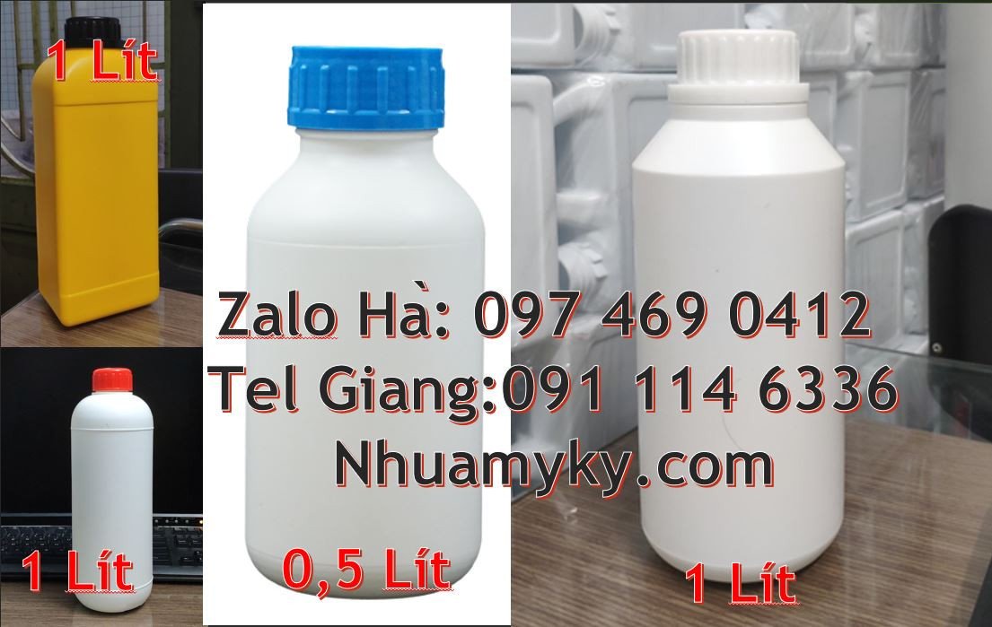 chai nhựa 500ml miệng nhỏ,chai nhựa 1l đựng nước tẩy rửa,chai nhựa 0.5