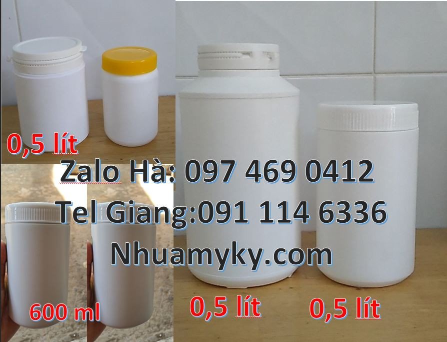 hũ nhựa đựng bột mỳ,hũ nhựa 1.5kg đựng mật ong,hũ nhựa 0.5l đựng nước