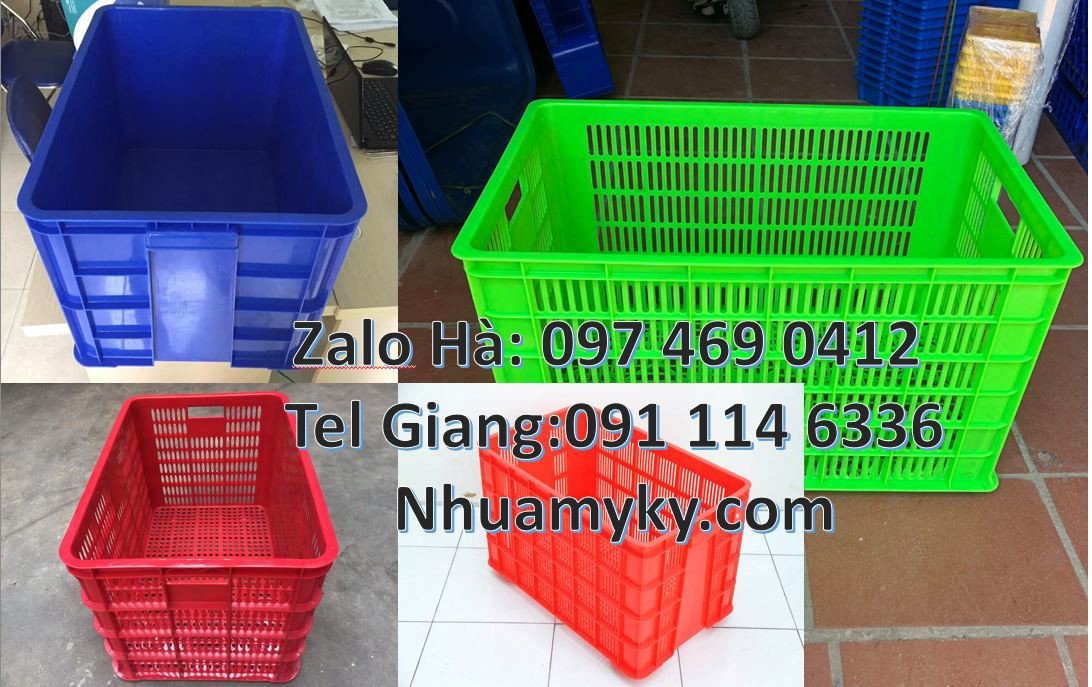 sọt nhựa khay nhựa xanh,sóng nhựa đựng rau củ, sóng nhựa dựng hải sản