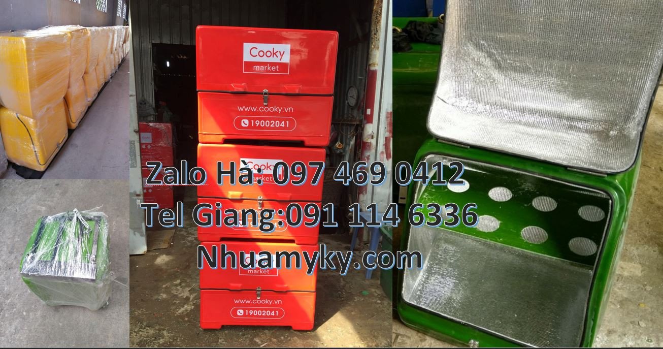 thùng giao hàng trà sữa,thùng giao đồ ăn nhanh,thùng giao hàng giá rẻ