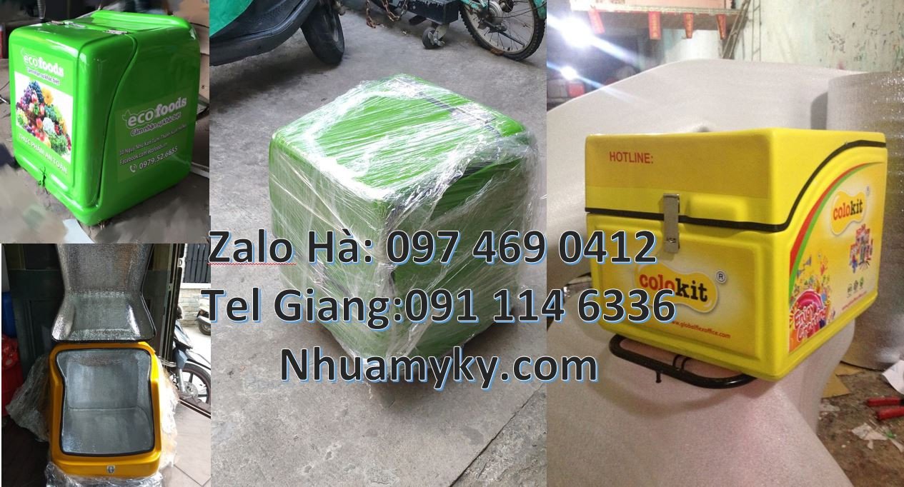 thùng giao hàng trà sữa,thùng giao đồ ăn nhanh,thùng giao hàng giá rẻ