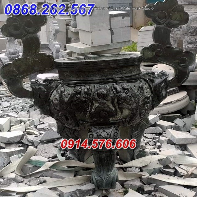 06+ mẫu lư hương bằng đá nguyên khối đẹp bán thanh hoá