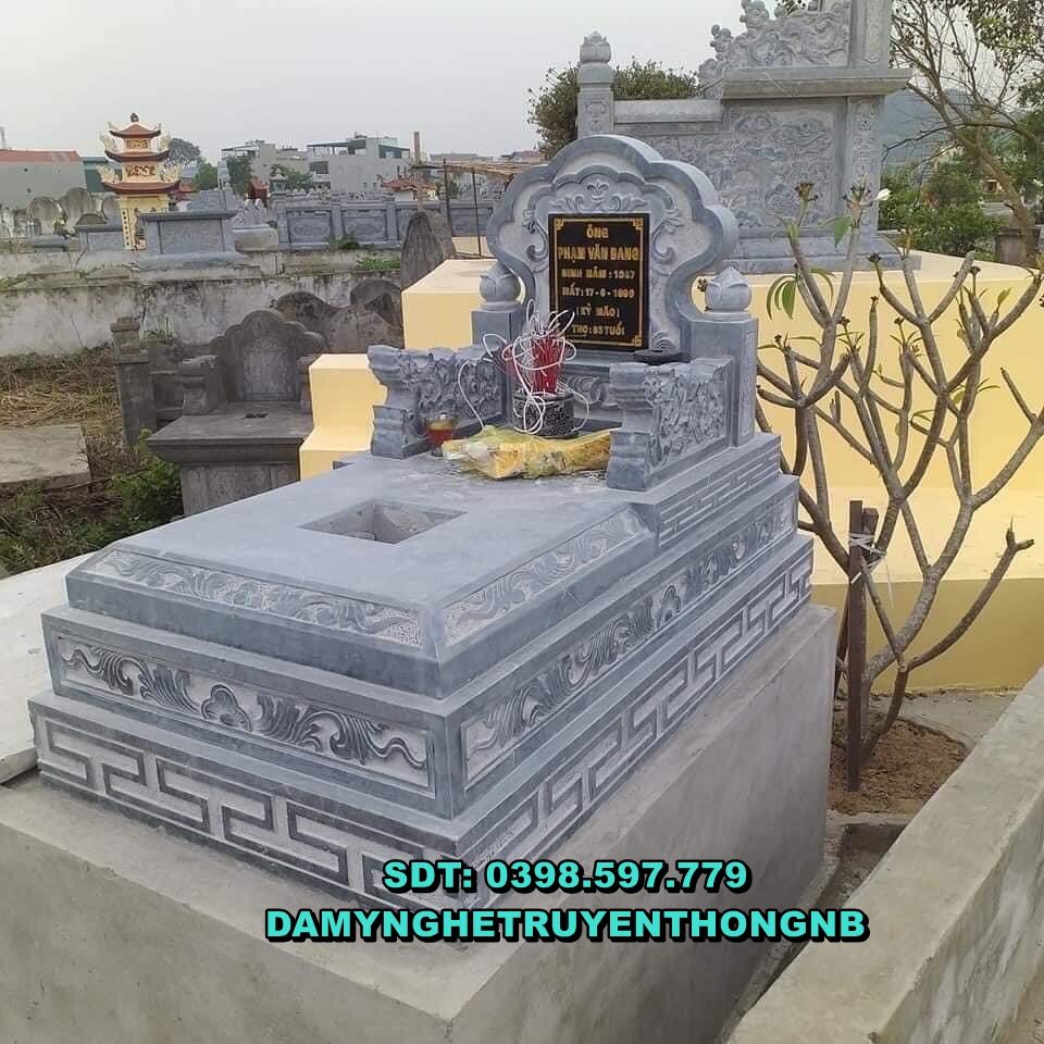 chụp mộ đá cho ông bà chuẩn phong thuỷ tại huế