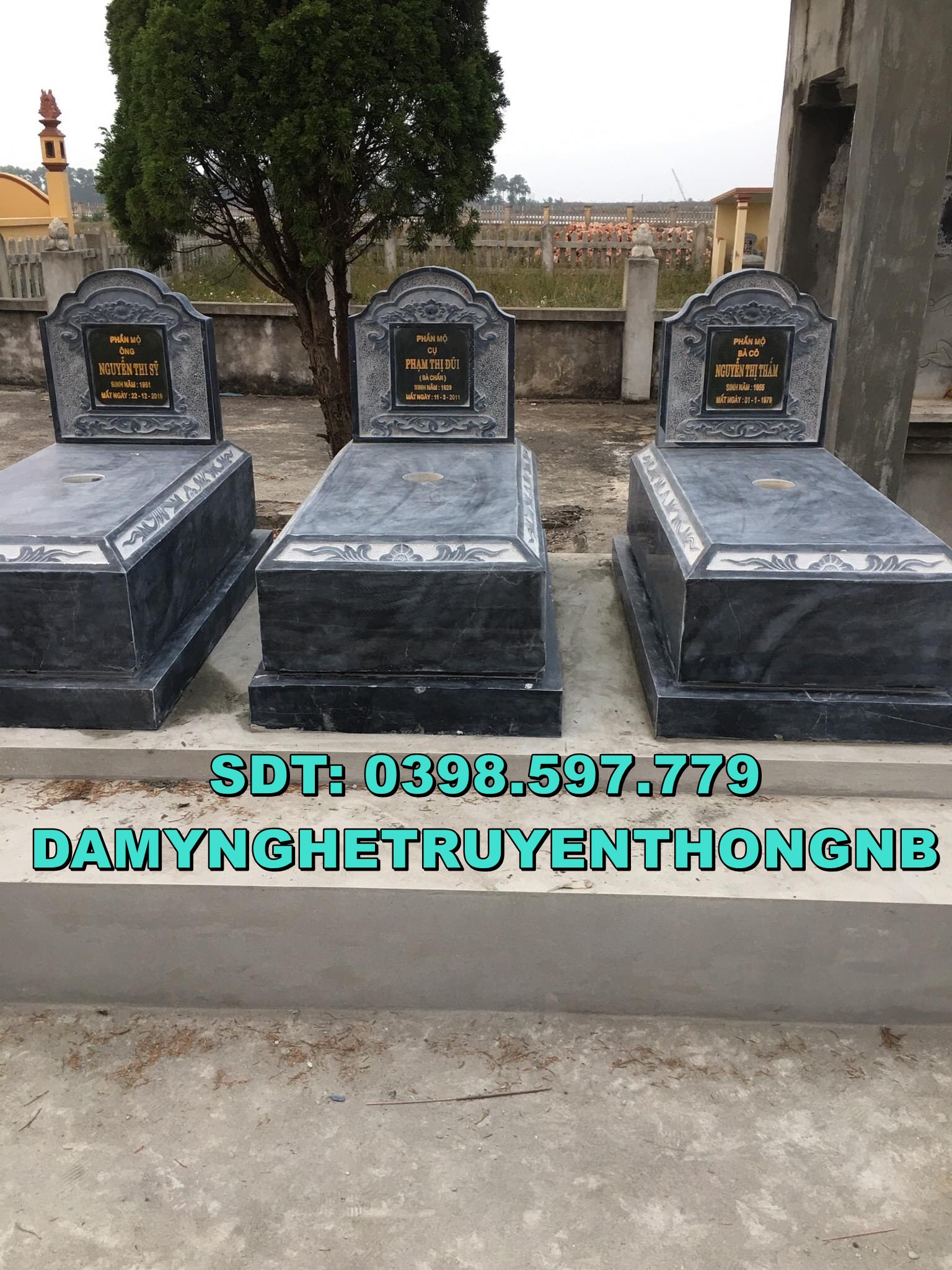 chụp mộ đá cho ông bà chuẩn phong thuỷ tại huế